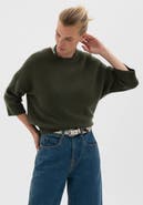 Hush Cherrie Chunky Cashmere Top