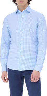 Bugatchi Devon OoohCotton® Print Button-Up Shirt