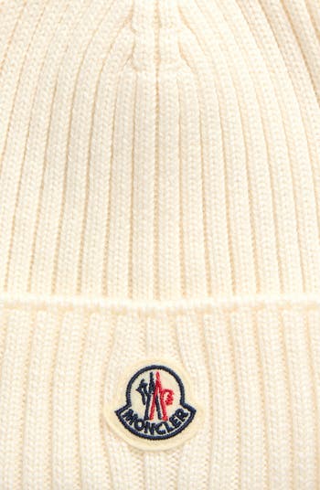 Moncler Kids' Merino Wool Cuff Beanie | Nordstrom