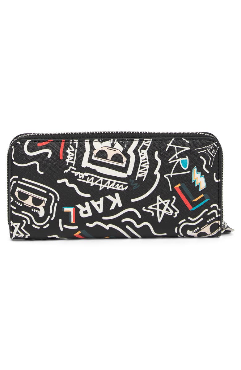 KARL LAGERFELD PARIS Maybelle Continental Wallet, Alternate, color,