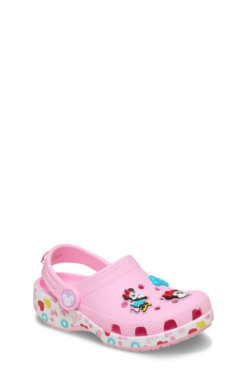 Crocs X Mickey Friends Minnie Clogs In Pink