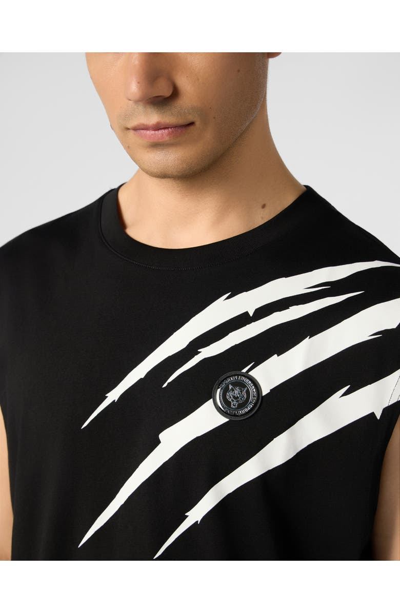 PLEIN SPORT Tanktop Scratch, Alternate, color, Black