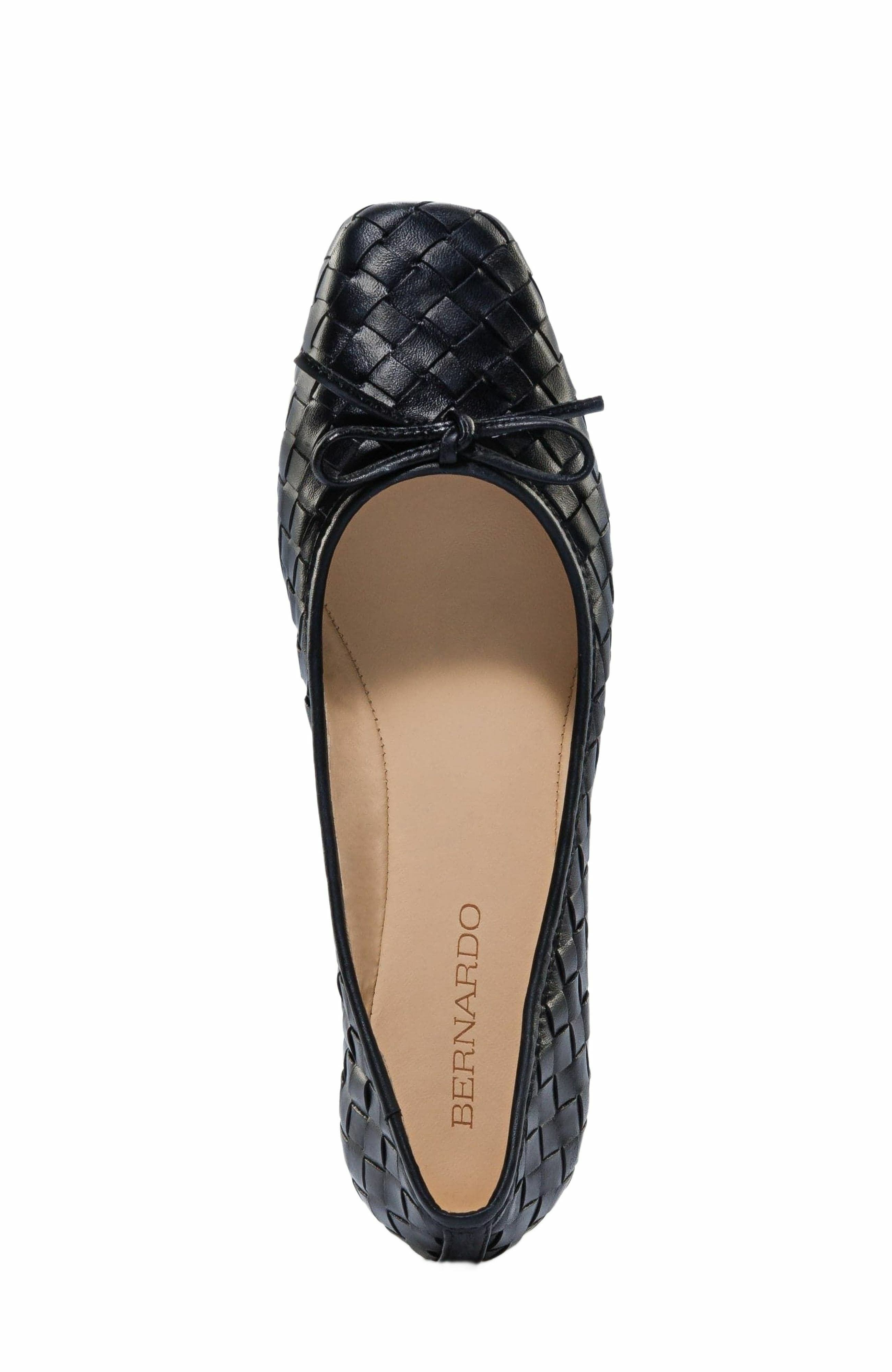 Bernardo Footwear Gwynn Woven Ballet Flat, Alternate, color, 
