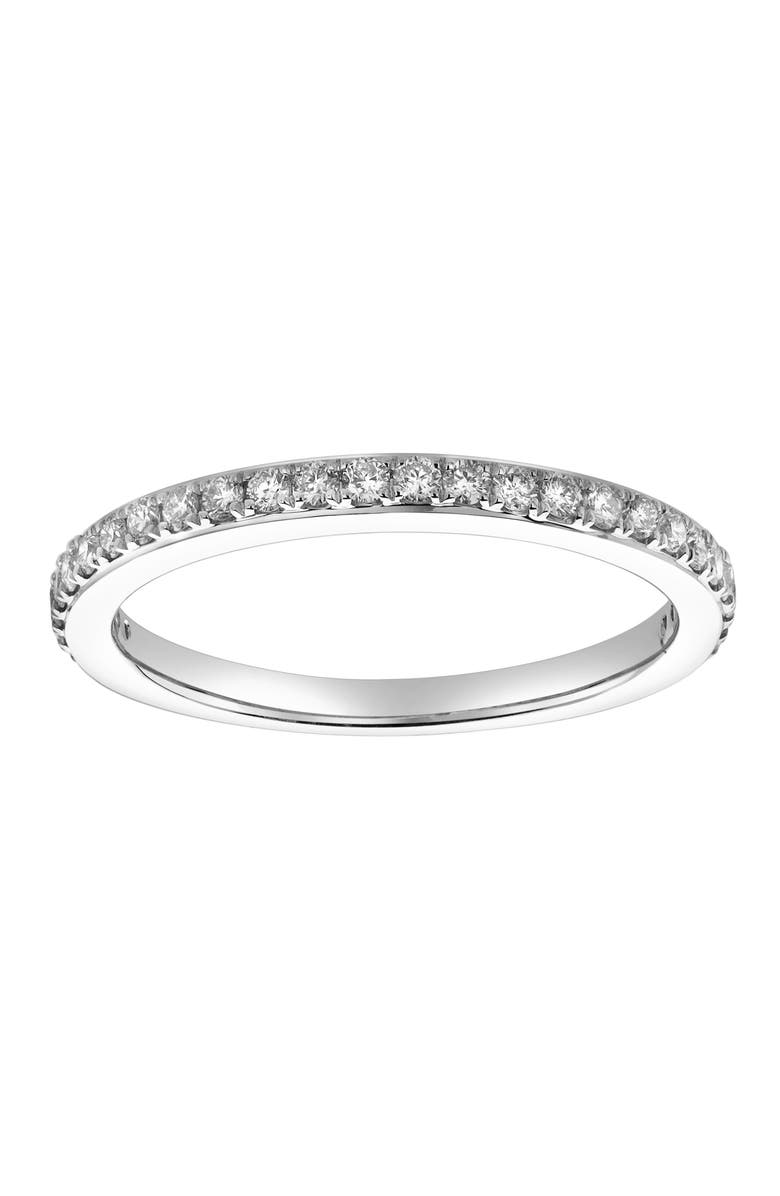 LuvMyJewelry Solas 14K Gold Round Diamond Studded Eternity Ring - 0.31cts, Main, color, 