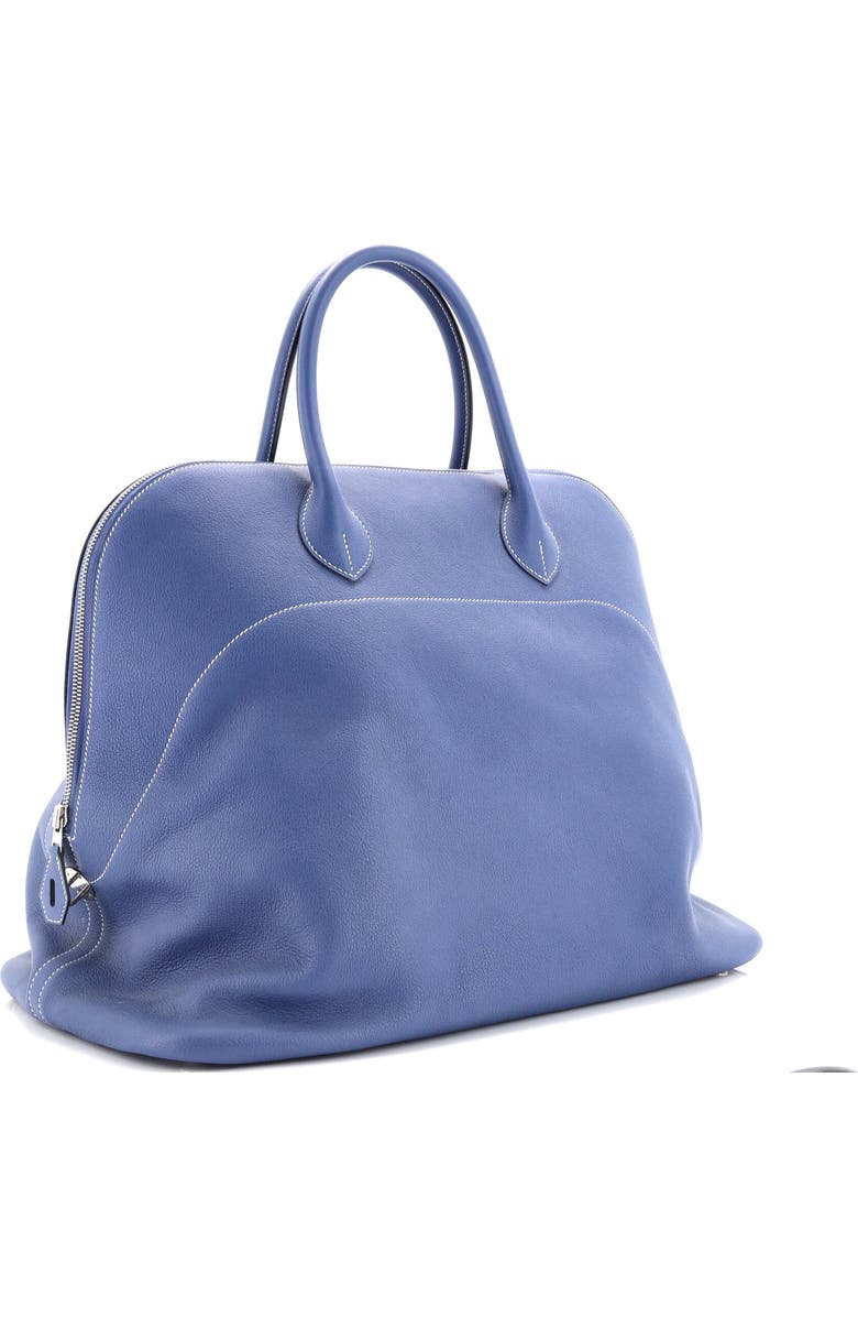 Pre-Owned Hermes Bolide Relax Bag Evercolor 45, Alternate, color, Bleu Brighton