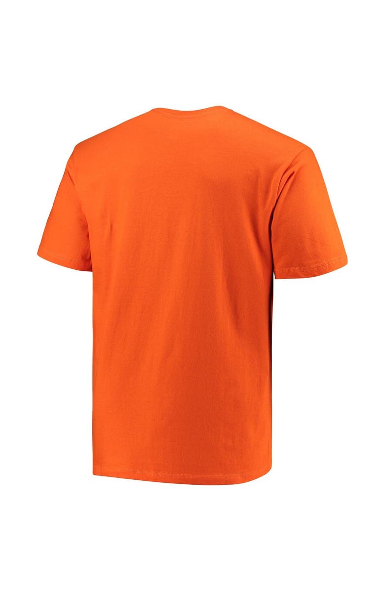 Champion Men's Champion Orange Clemson Tigers Big & Tall Arch Team Logo T-Shirt, Alternate, color,