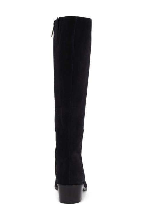 Aquatalia Ravel Waterproof Knee High Boot In Black