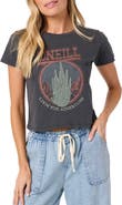 O'Neill Road Trippin Cotton Crop Graphic T-Shirt