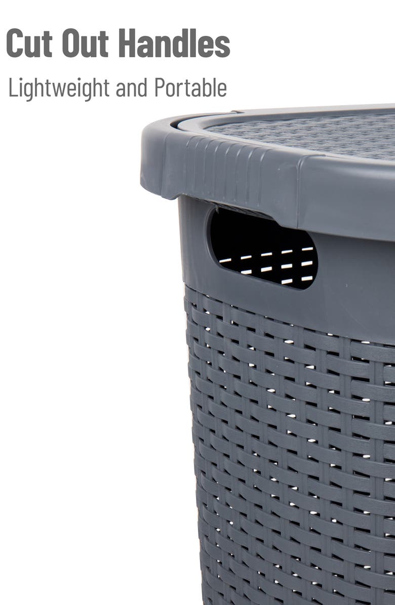 MIND READER Laundry Hamper, Alternate, color, 