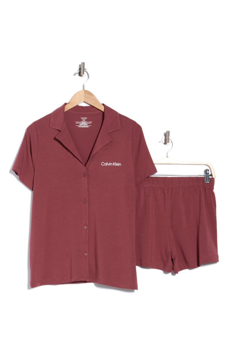 Short Pajamas, Alternate, color, ROSY FUTURE