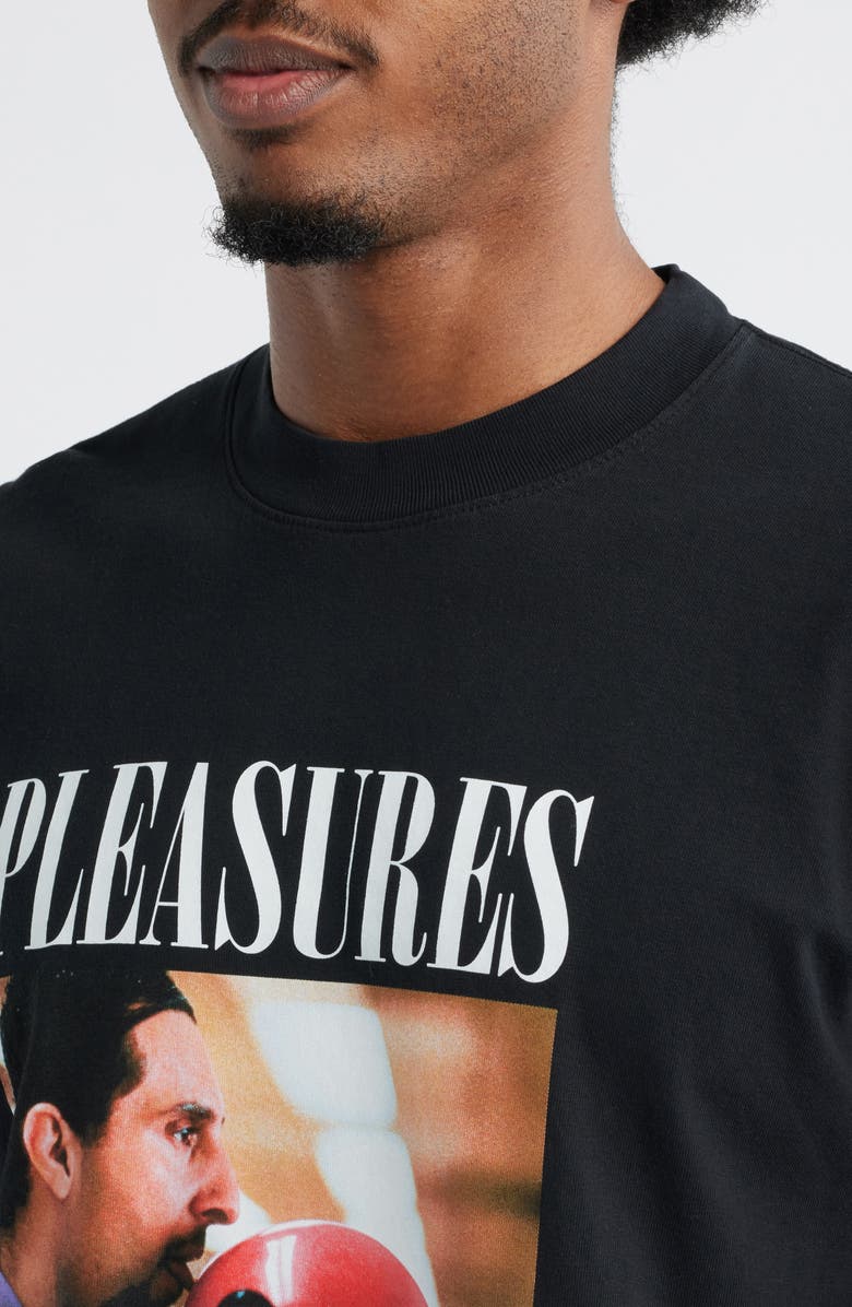PLEASURES Lick Graphic T-Shirt, Alternate, color, Black