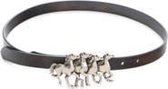 Chloé Running Horses Leather Belt