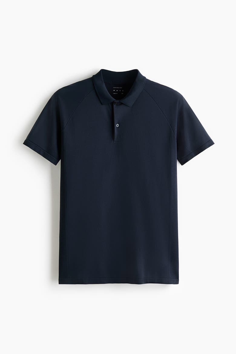 Regular Fit Tennis T-shirt With Drymove, Main, color, Navy blue