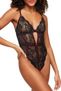 Adore Me Laylia Crotchless Bodysuit Lingerie