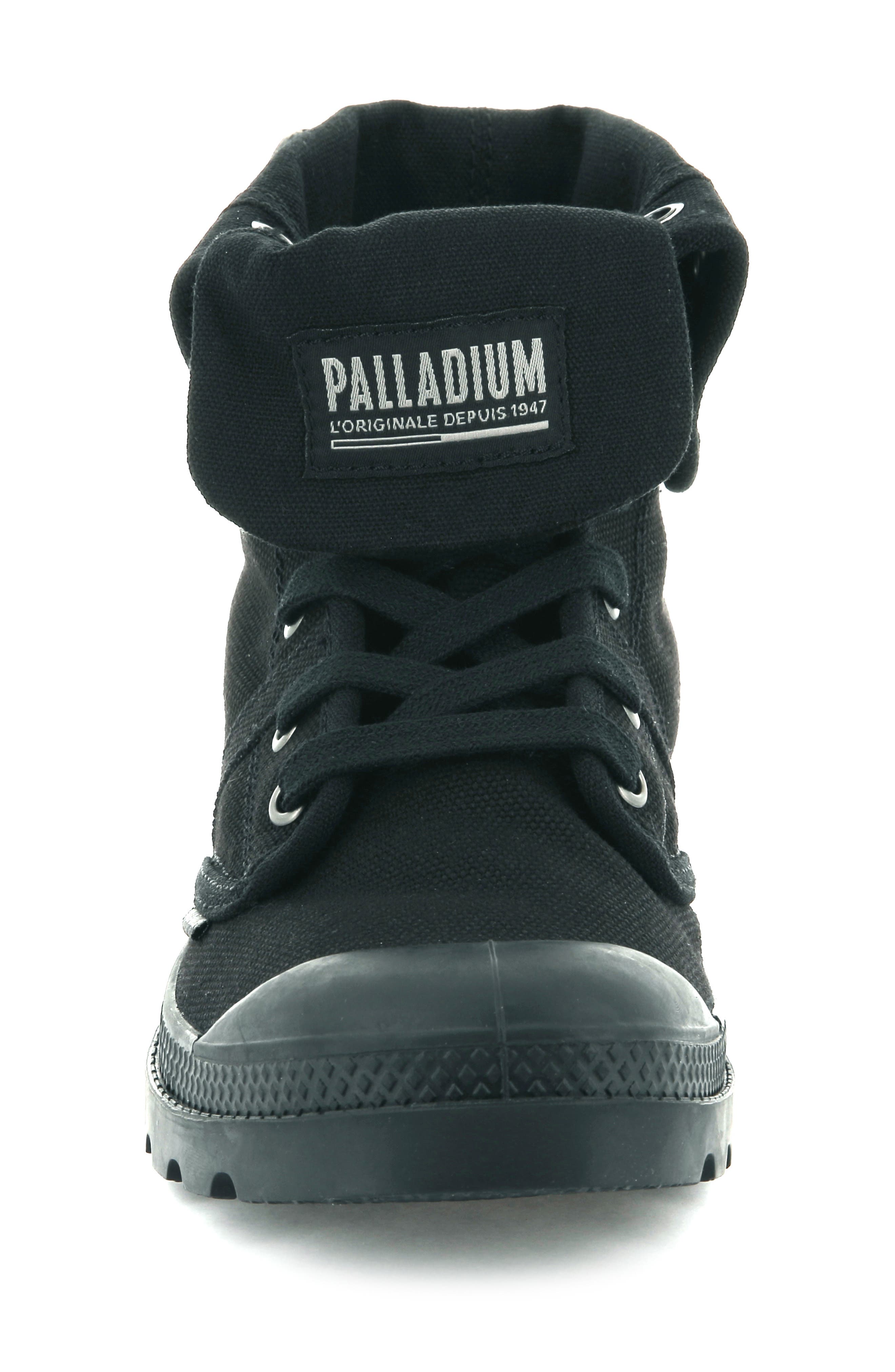 Pallabrouse Cuff Bootie, Alternate, color, BLACK/ BLACK