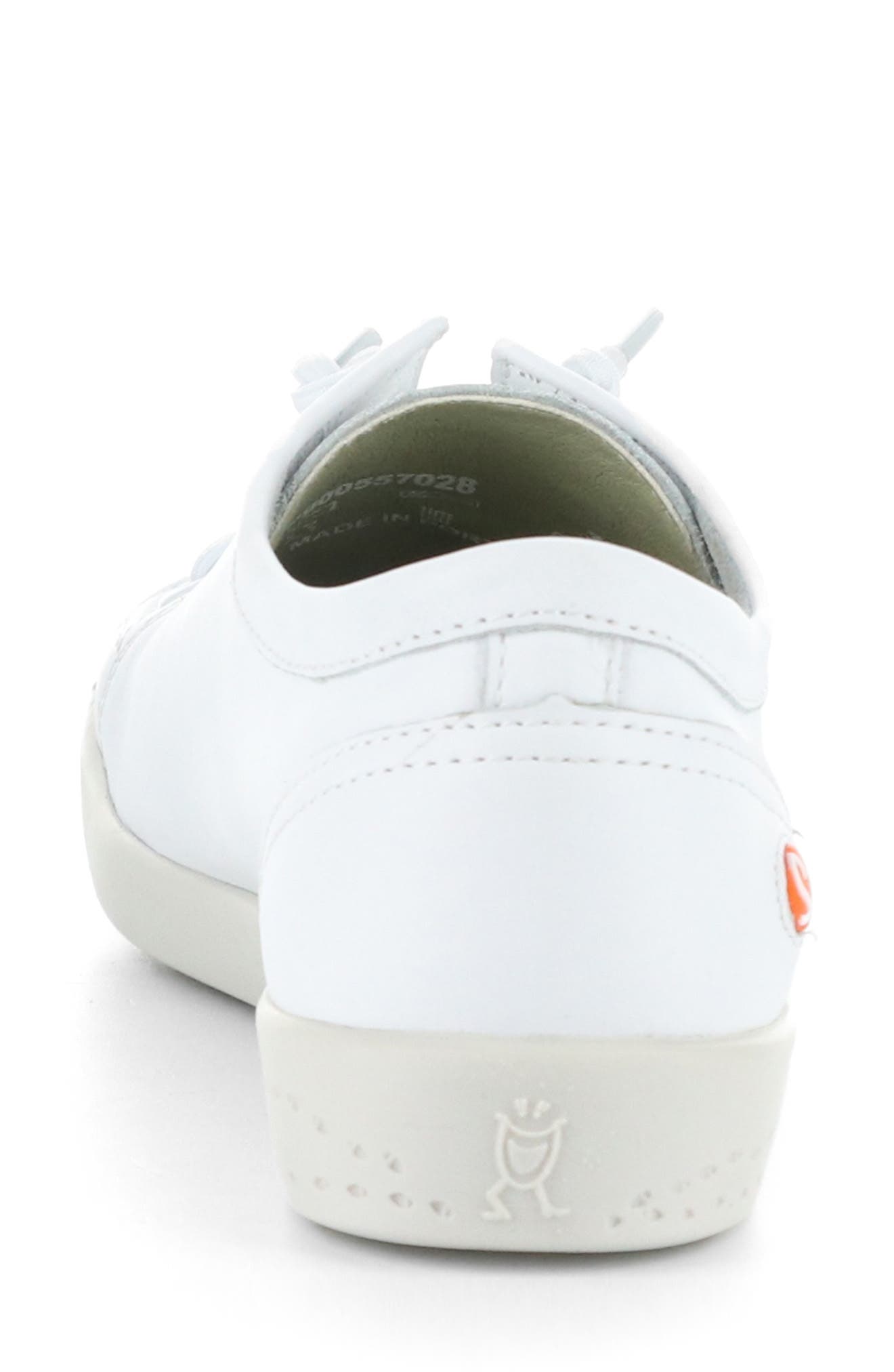 Softinos by Fly London Isla Sneaker, Alternate, color, 028 White Smooth Lea