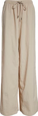 L'AGENCE Valkyrie Snap Accent Drawstring Waist Pants