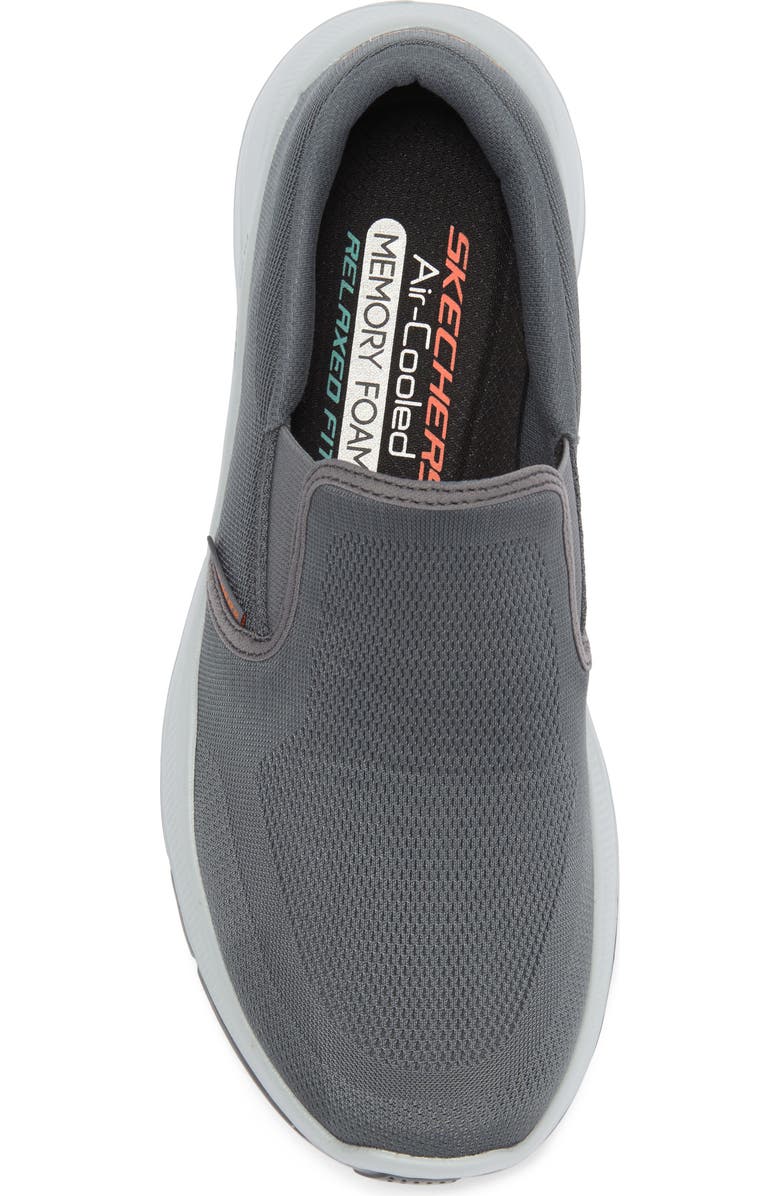 SKECHERS Equalizer 5.0 Slip-On Sneaker, Alternate, color, Charcoal