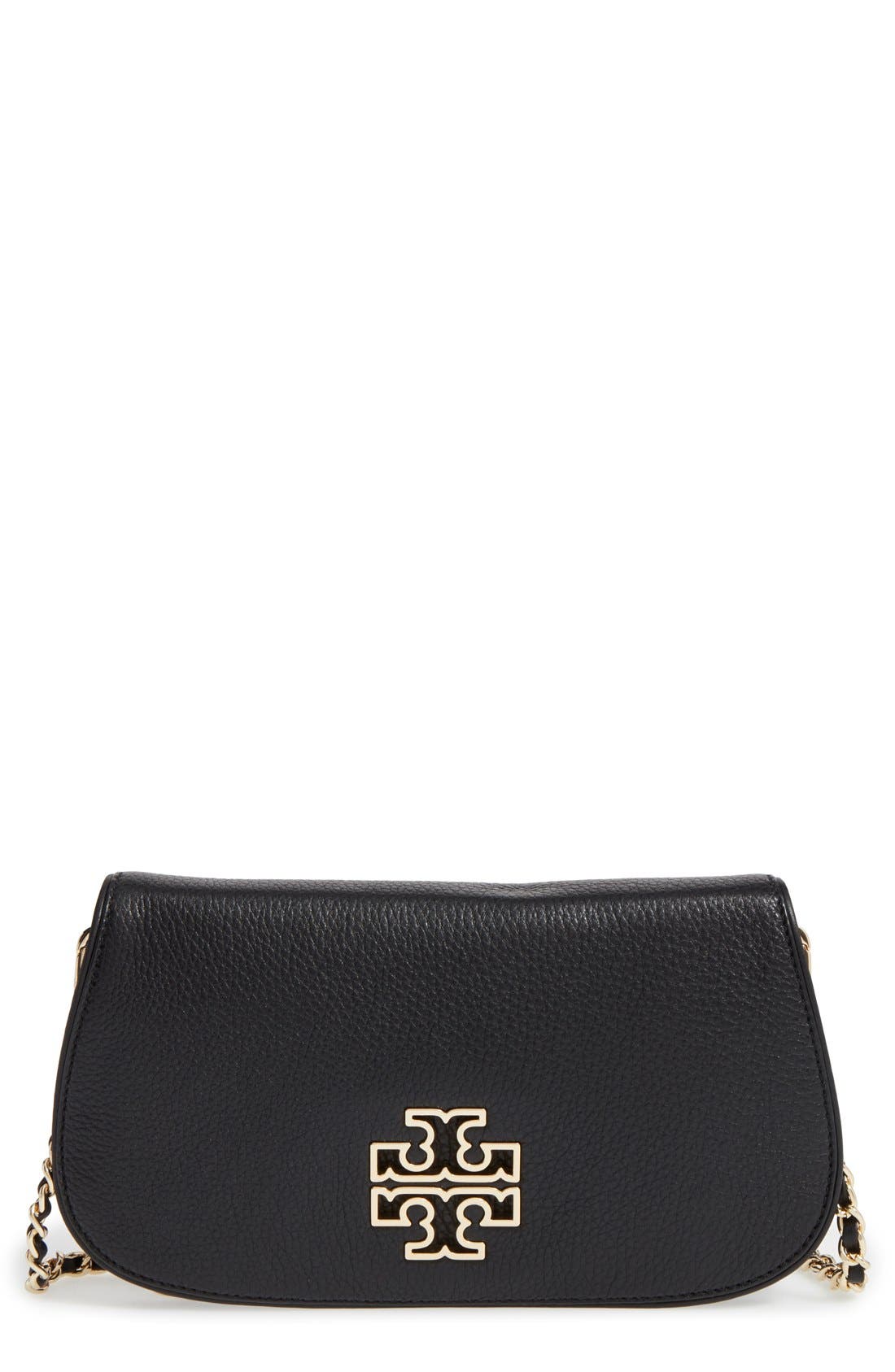 Tory Burch 'Britten' Convertible Clutch, Main, color, 