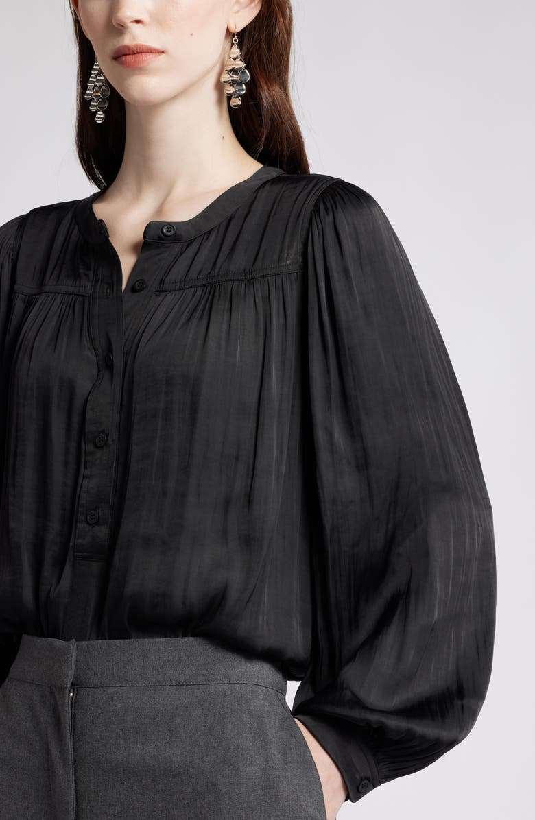 Nordstrom Gathered Popover Top, Alternate, color, 