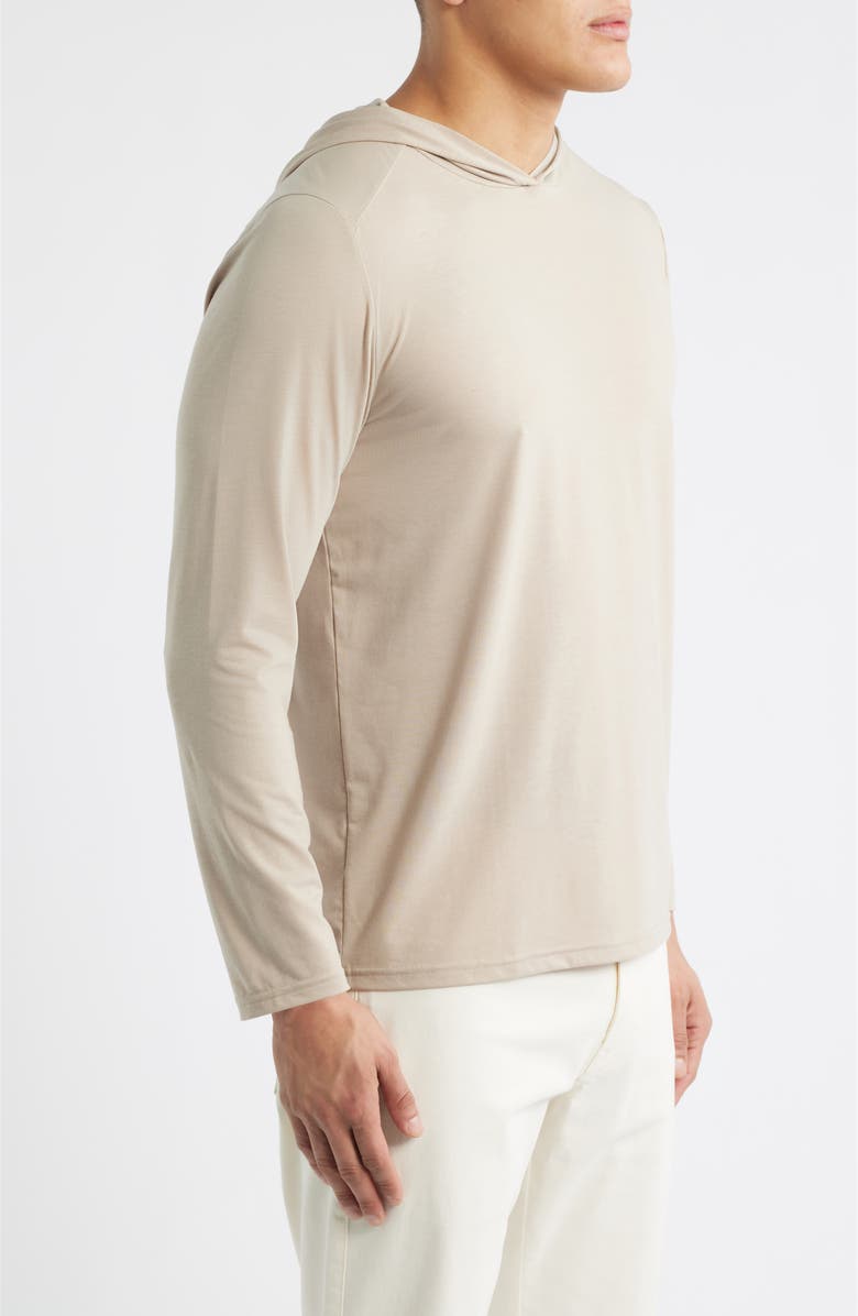 Fair Harbor The Seabreeze Performance Pullover Hoodie, Alternate, color, Sand