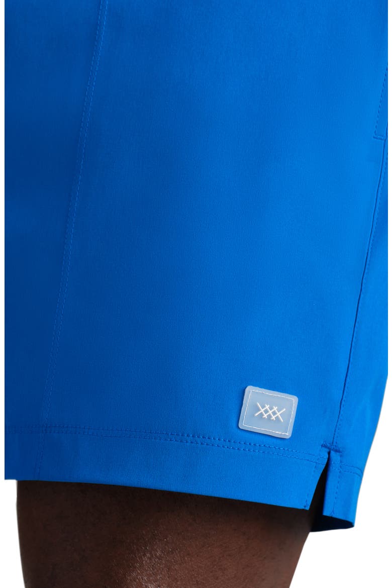 5.5-Inch Water Repellent Swim Trunks, Alternate, color, ELECTRIC BLUE