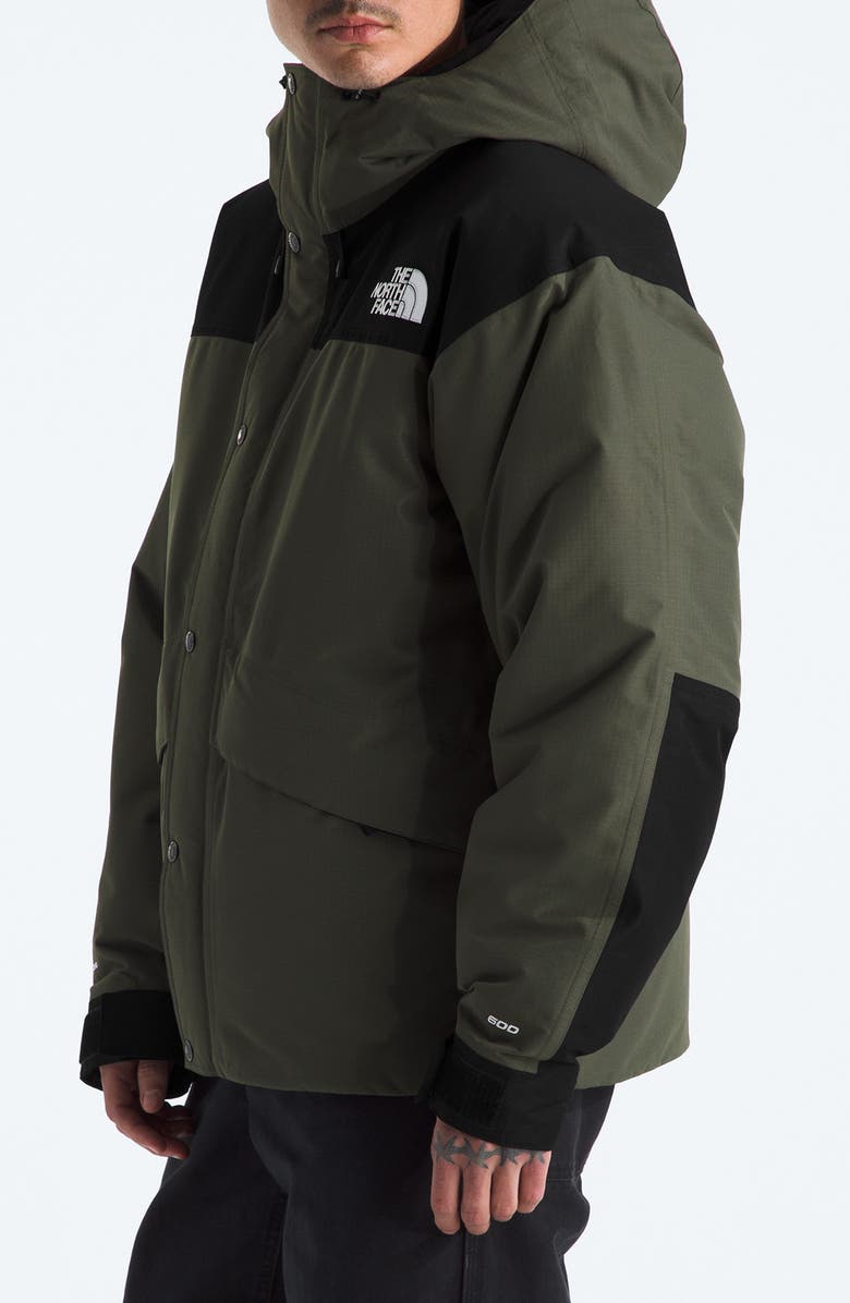 The North Face Mountain 600 Fill Power Down Jacket, Alternate, color, New Taupe Green/ Tnf Black