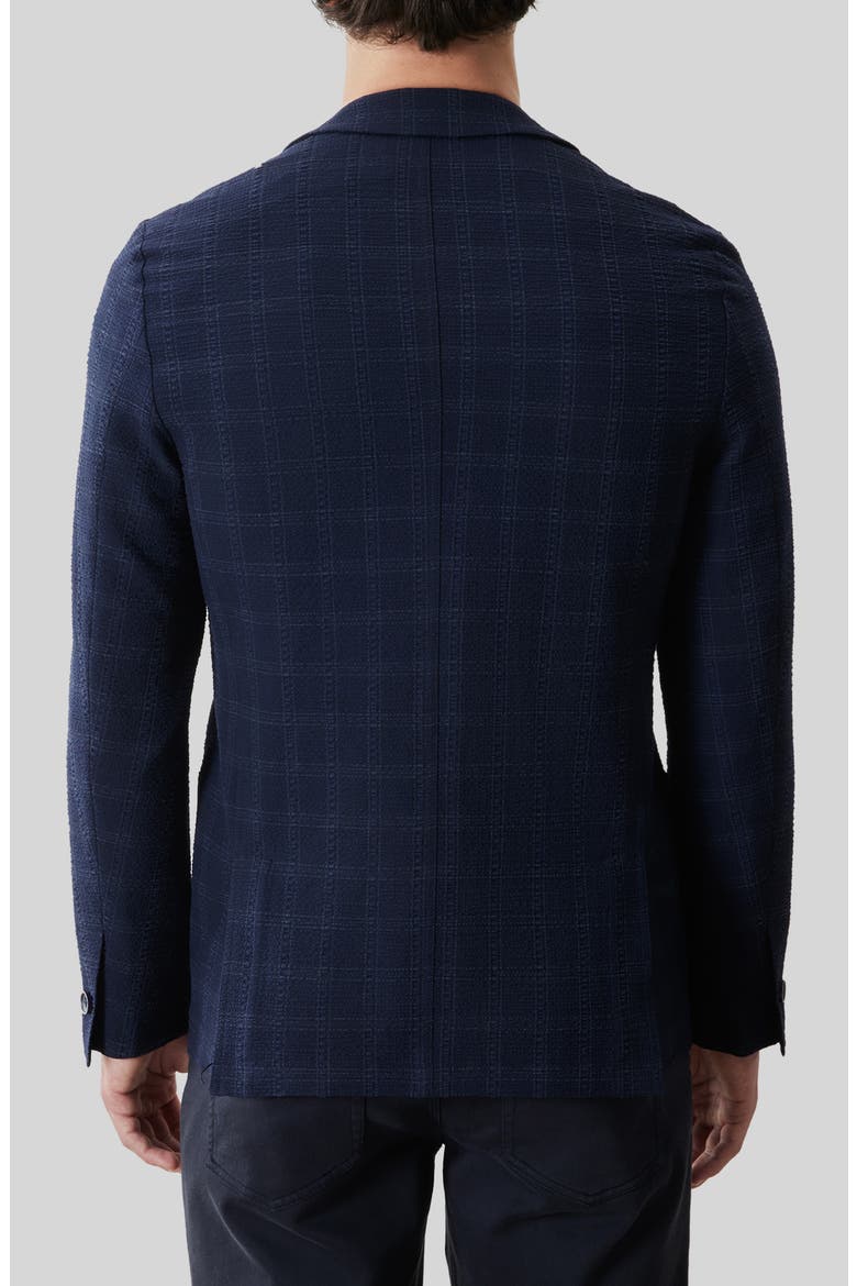 Quincy Plaid Sport Coat, Alternate, color, DARK CASPIAN