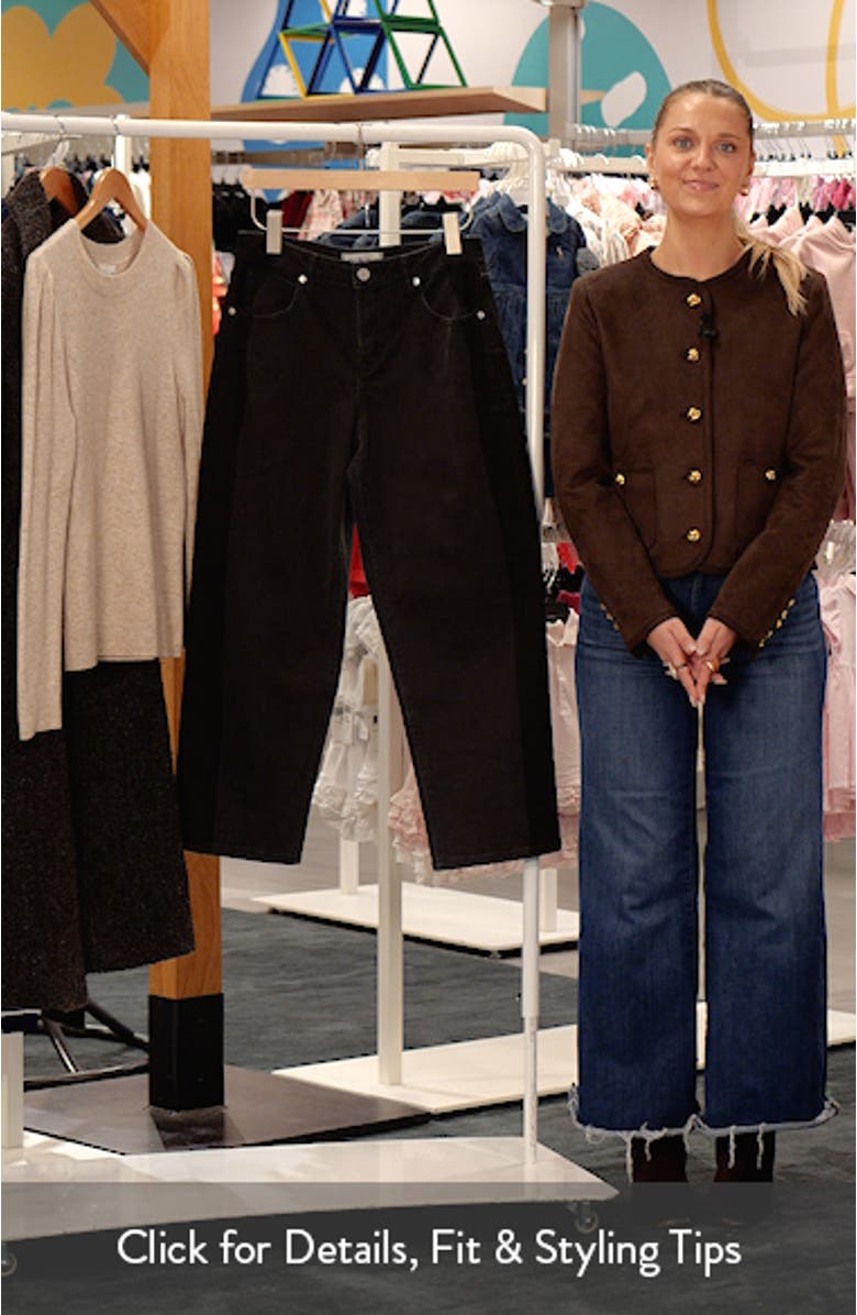 High Waist Ankle Barrel Jeans, sales video thumbnail