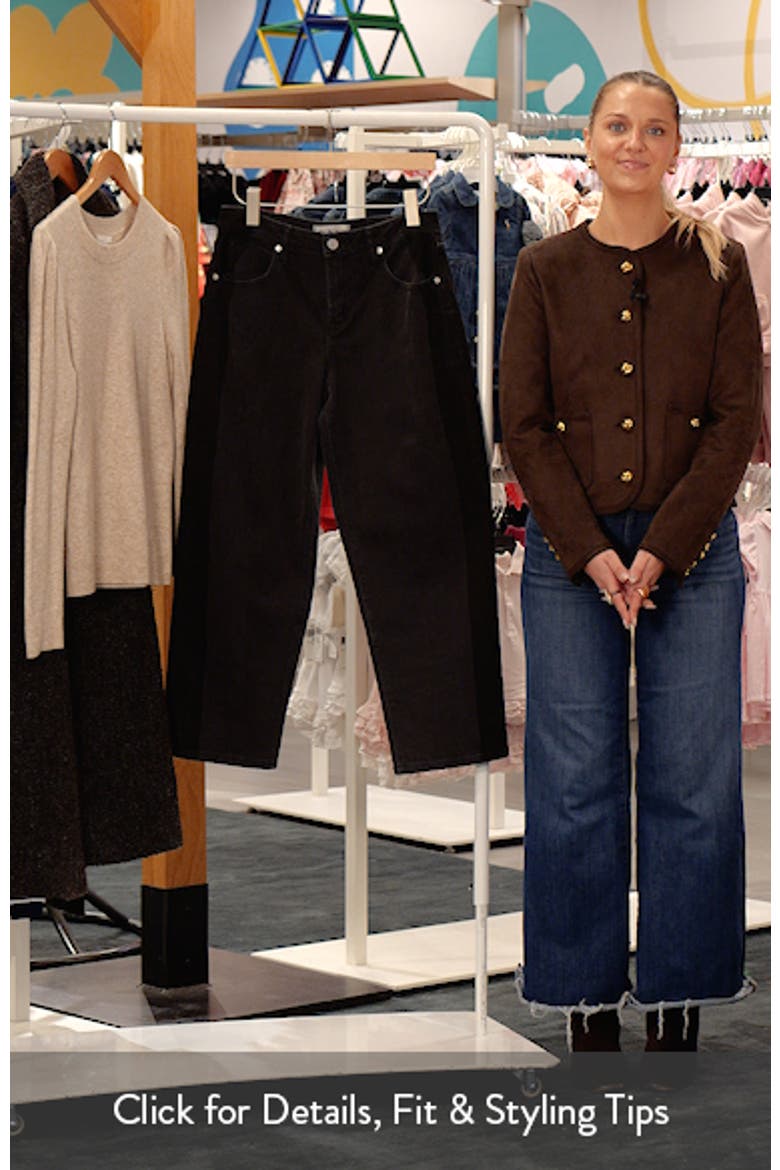 High Waist Ankle Barrel Jeans video