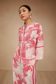 RAISHMA Myra Pink Shirt