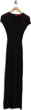 BOSS Slevety Body-Con Maxi Dress