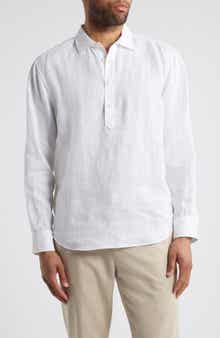 Tommy Bahama Desert Riviera Linen Half Button Shirt