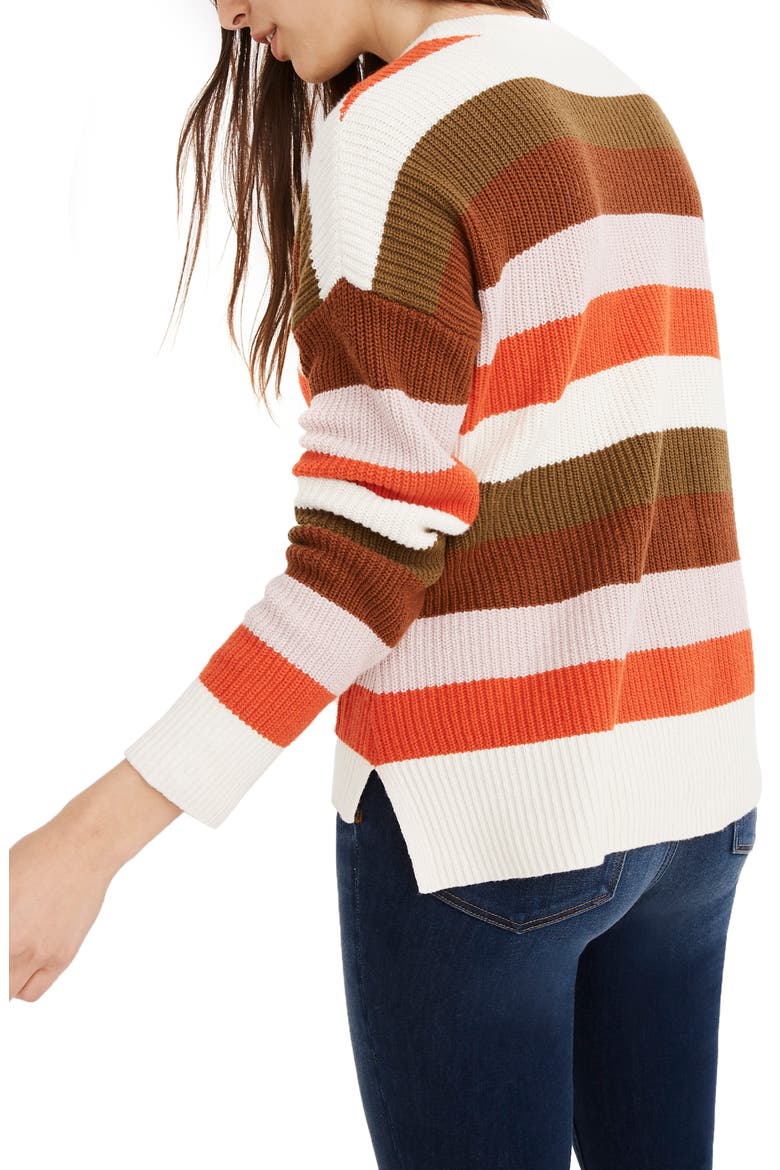 Patch Pocket Pullover Sweater, Alternate, color, ANTIQUE CREAM