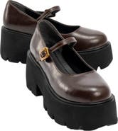 Prologue Shoes Linley Platform Mary Jane Shoes
