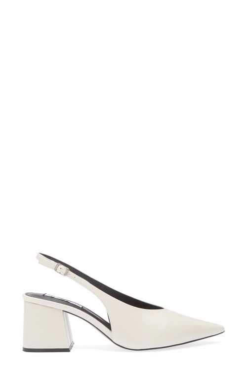 Steve Madden Faryn Slingback Pump In Bone