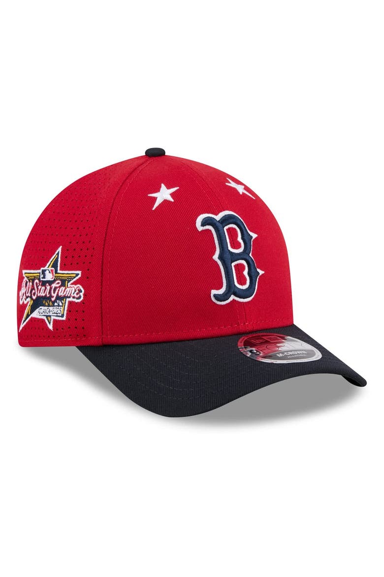 Men's New Era Red/Navy  Boston Red Sox 2025 MLB All-Star Game 9FORTY M-Crown Adjustable Hat, Main, color, Red