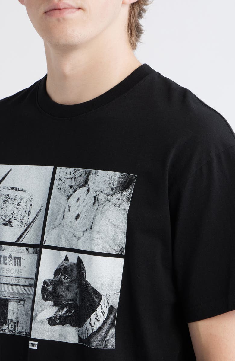 ICECREAM Good for Health Graphic T-Shirt, Alternate, color, Black