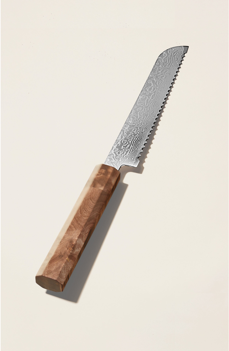 Italic Kumo Chef Knife and Bread Knife Set, Alternate, color, Stabilized Maple