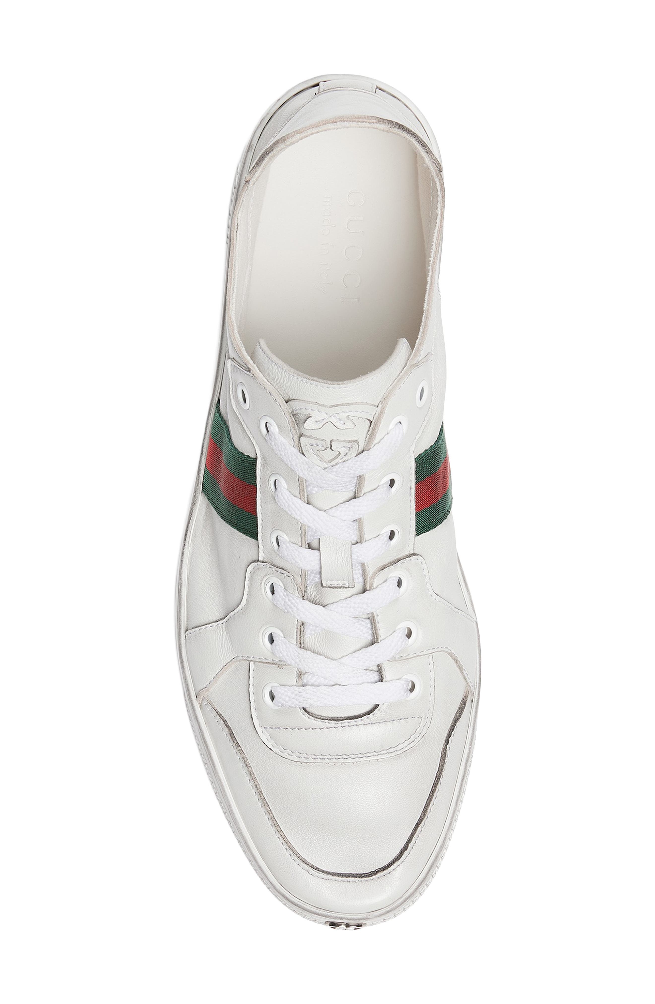 Gucci Coda Low Top Sneaker, Alternate, color, White