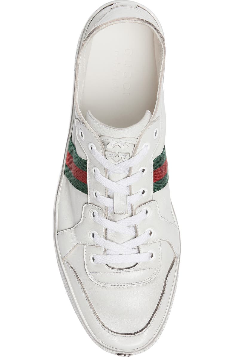 Gucci Coda Low Top Sneaker, Alternate, color, White