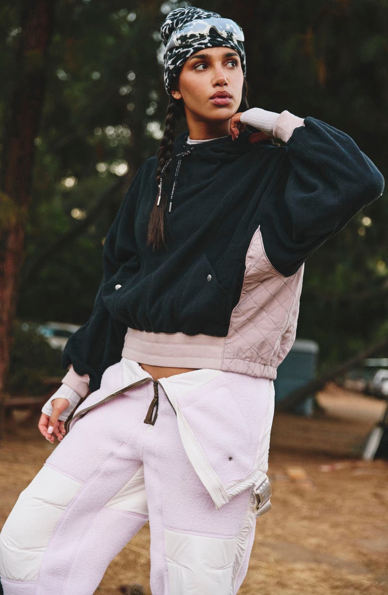 Free People FP Movement Snow Day Hoodie, Alternate, color, 