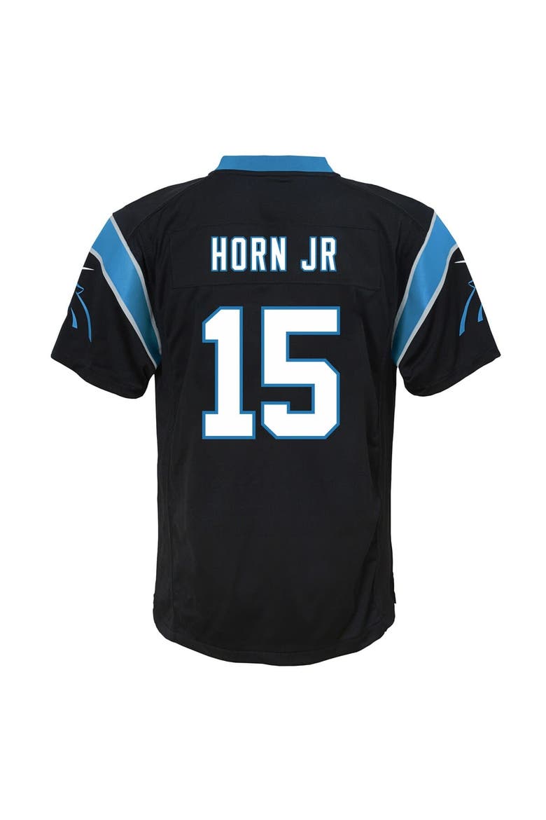 Youth Nike Jimmy Horn Jr. Black Carolina Panthers Team Game Jersey, Alternate, color, Black