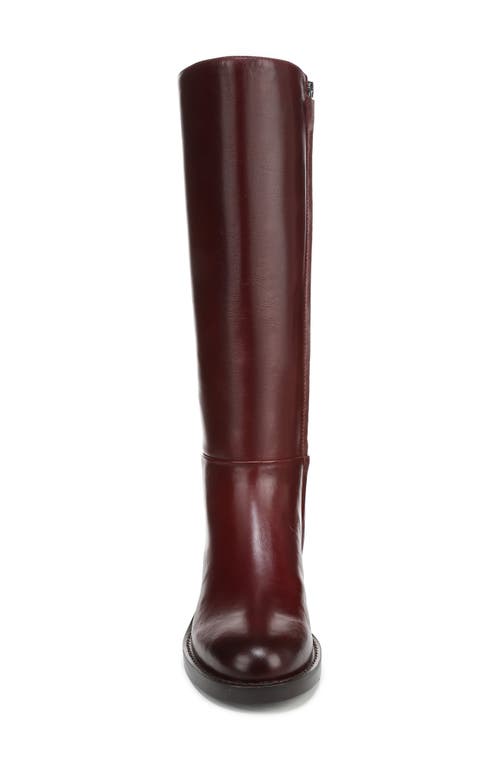 Sam Edelman Milla Knee High Boot In Burgundy