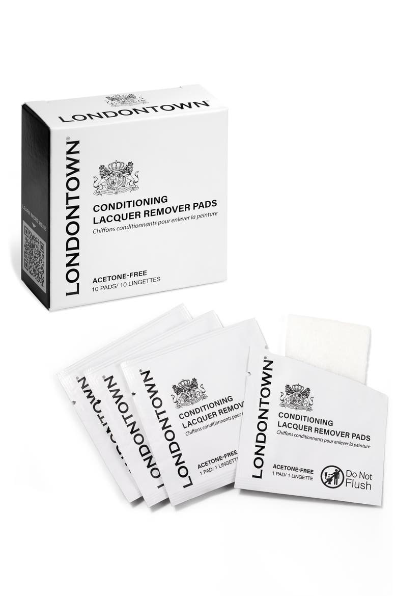 Conditioning Lacquer Removing Pads, Alternate, color, NO COLOR