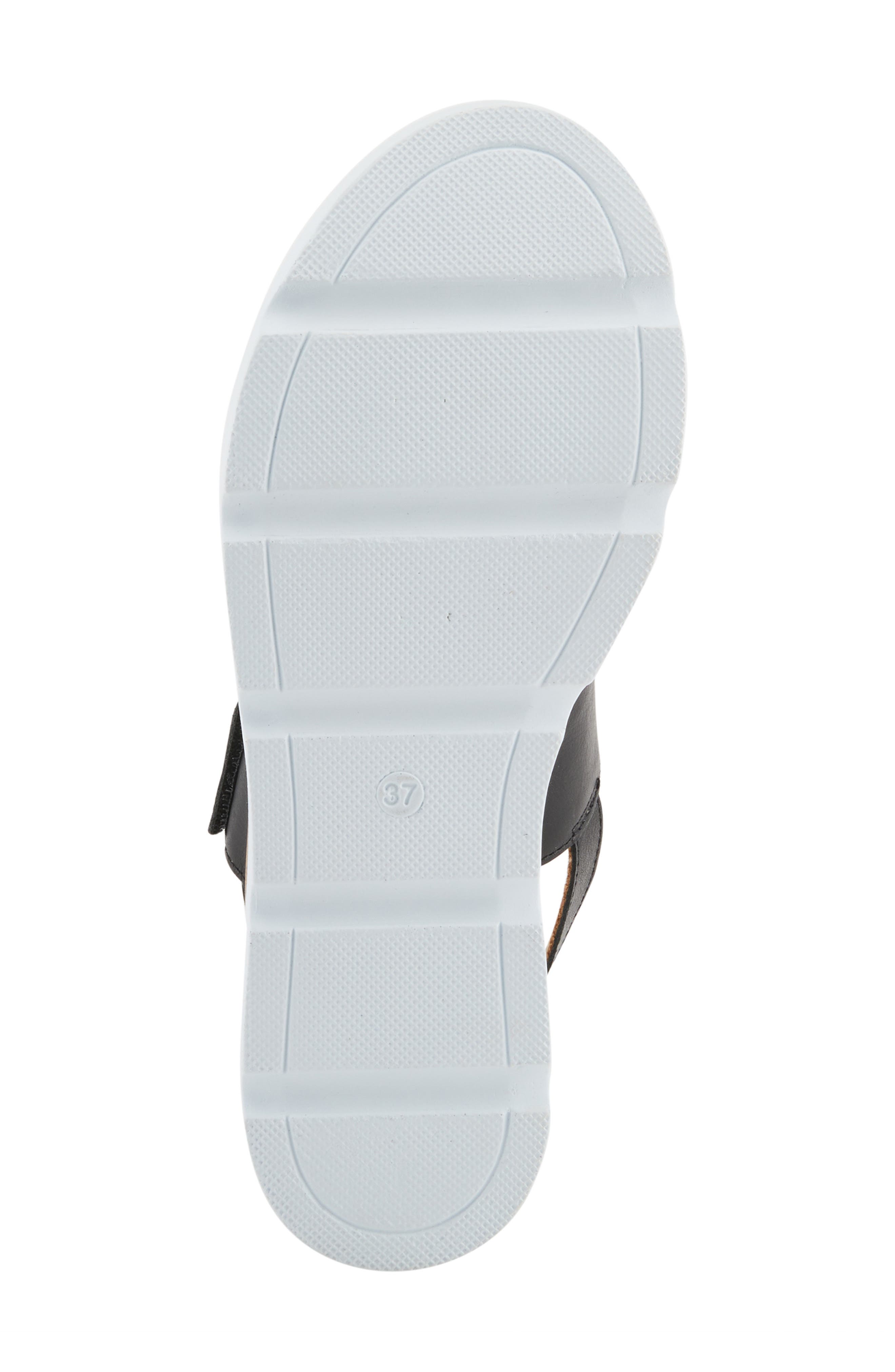 Spring Step Abarah Slingback Platform Sandal, Alternate, color, Black