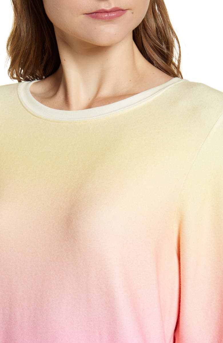 Wildfox Sail St. Lucia Baggy Beach Jumper Sweatshirt, Alternate, color, 