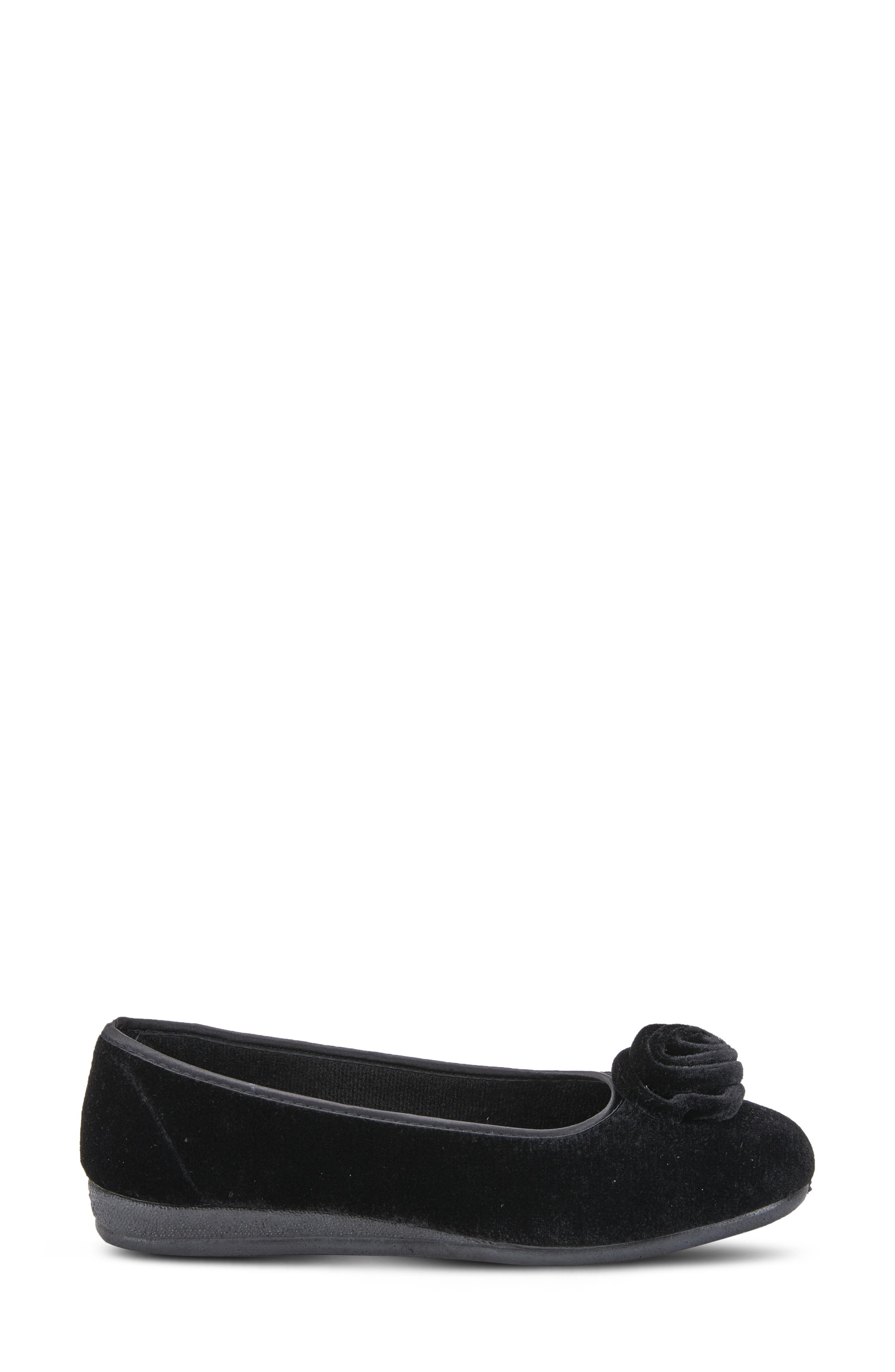 Flexus by Spring Step Roseloud Velvet Slipper, Alternate, color, 