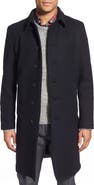 Schott NYC Wool Blend Officer's Coat