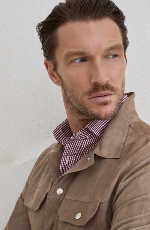 Brunello Cucinelli Suede Four-pocket Jacket